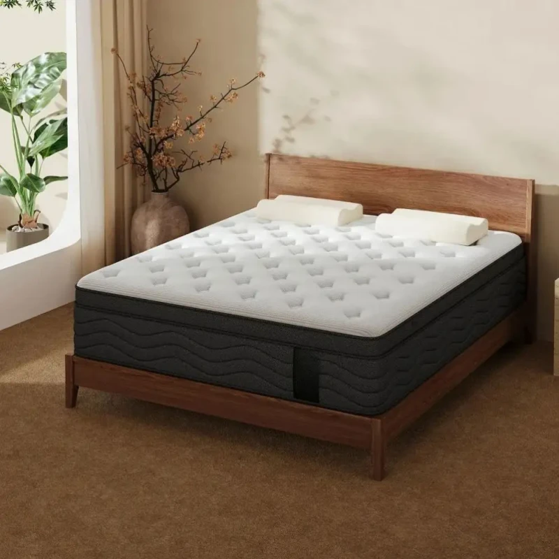 Hotel-Mattress-5-Star-Vacuum-Packed-Pocket-Spring-Hybrid-Bed-Mattress-for-Hotel-Bedroom