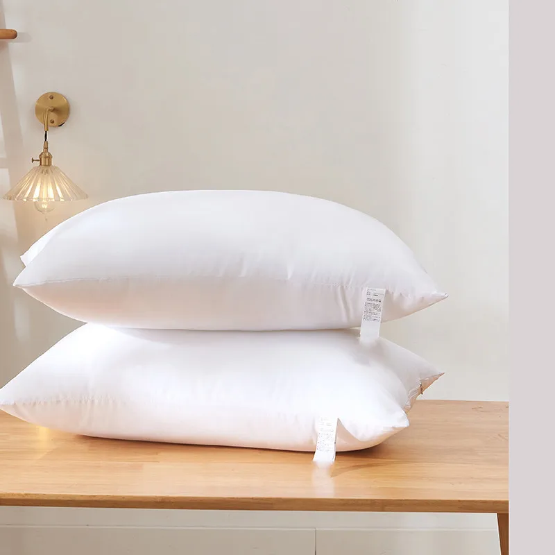 Hotel-Pure-Cotton-Feather-Pillow-1000g-Filling-Duck-Down-Goose-Down-Pillow-Inserts