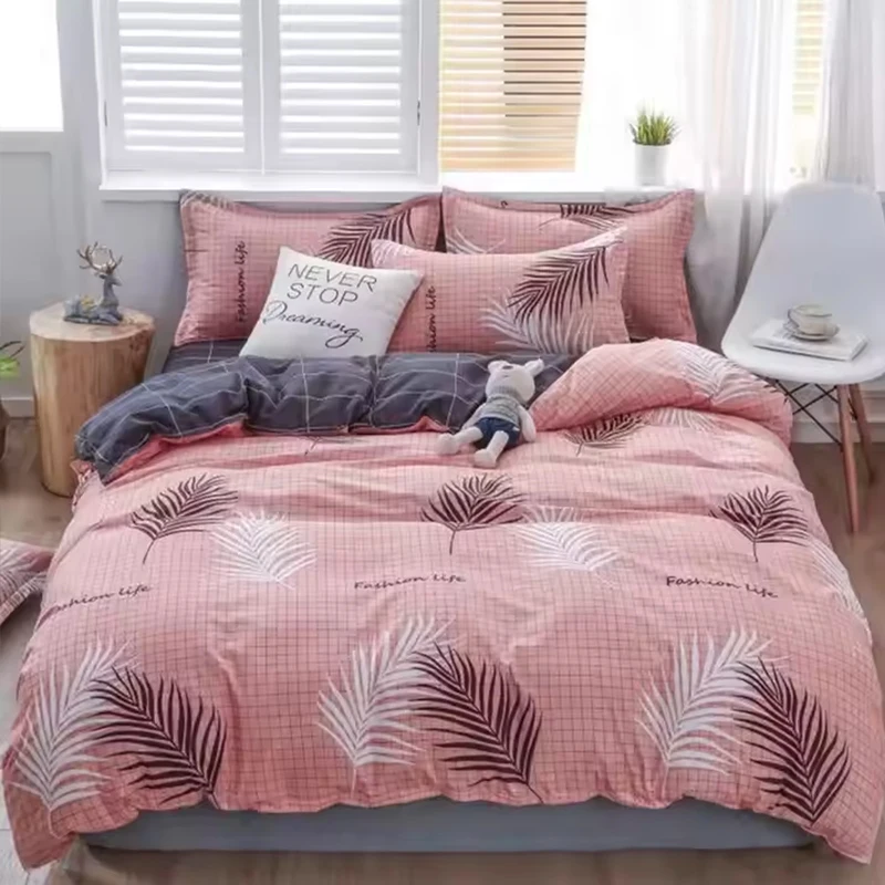 Hotel-Quality-Factory-Supply-100-Cotton-Luxury-Duvet-Cover-4-Pieces-Bed-Sheet-Set-Comforter-Bedding-Set-With-2Pcs-Pillow-Case