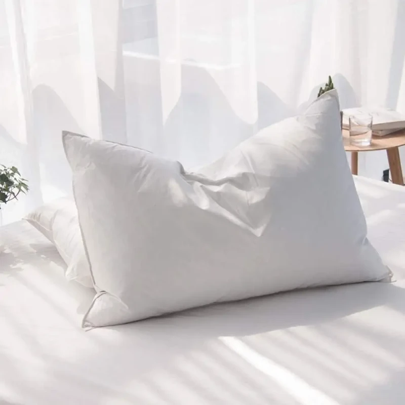 Hotel-Quality-Fluffy-Bed-Pillow-Soft-Pillow-for-Sleeping-Organic-Cotton-Cover-Luxury-Feathers-Down-Pillow-Standard-Size