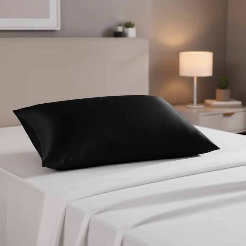 Hotel-Quality-King-Size-White-Silk-Pillowcase-Soft-Breathable-Luxury-Bedding-for-Home-Sleeping-Collection