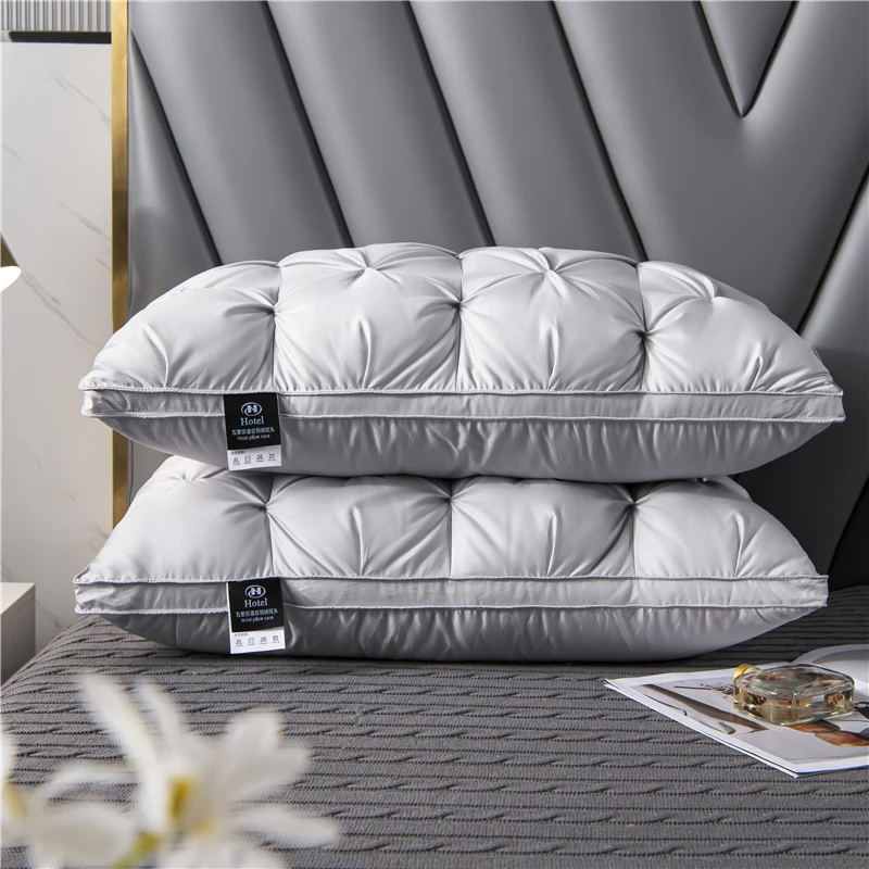 Hotel-Quality-Pillow-Comfortable-Standard-Size-cotton-Bedding-Bed-Pillows-for-Sleeping