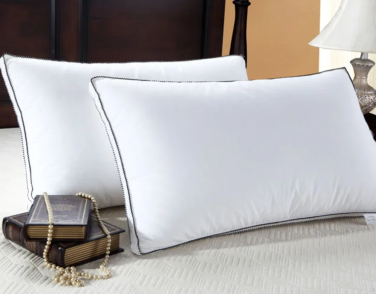 Hotel-Quality-Pillow-for-King-Size-Bed-Soft-Rectangle-200TC-White