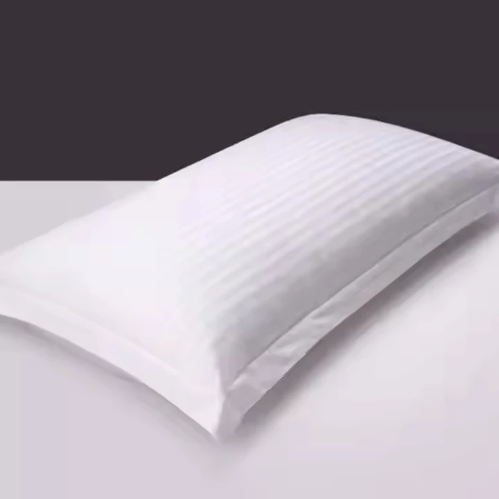 Hotel-Queen-King-Size-Bed-Sleeping-Feathers-Pillowcases-Cotton-Microfiber-Pillow-Insert-Cases
