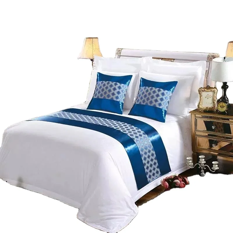 Hotel-Use-Embroidery-Cotton-Luxury-Hotel-Bed-Runner