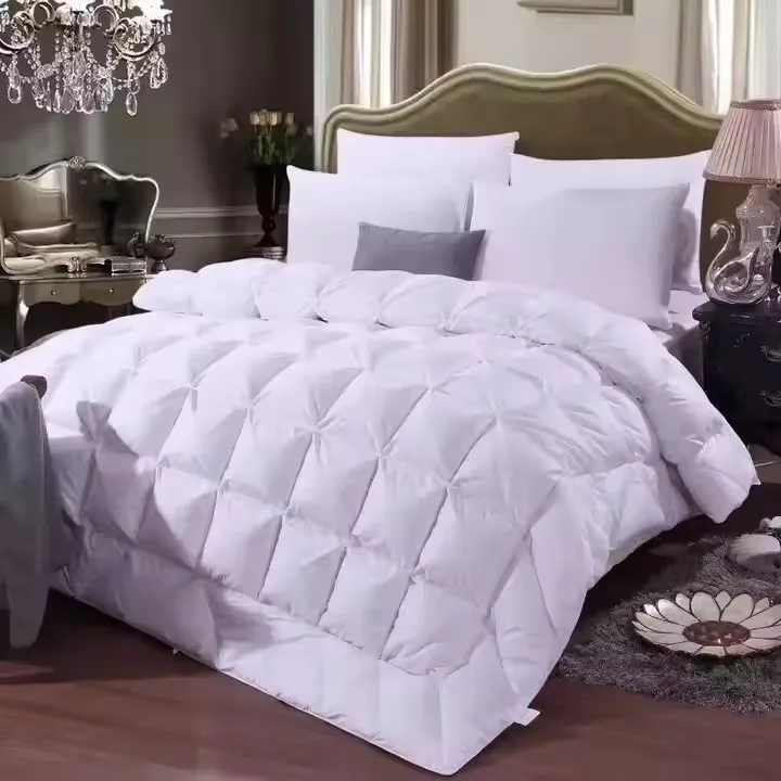 Hotel-Used-Cotton-Solid-Color-Quilt-Duvet