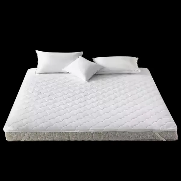 Hotel-Waterproof-Mattress-Protector-Eco-Friendly-Polyester-Cotton-Anti-Bacteria-All-Season-Use