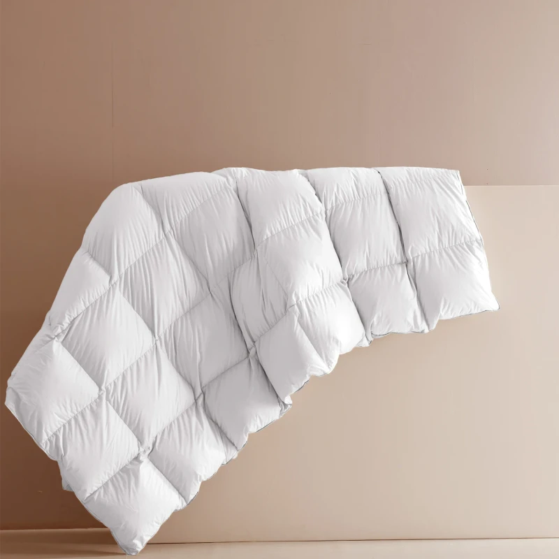 Hotel-and-Home-Luxury-Soft-Warm-Cotton-White-Duck-Goose-Feather-Down-Quilt-Blanket-Duvet-Comforters