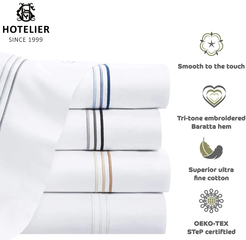 Hotelier-Luxury-5-Star-Hotel-Linen-100-Cotton-Sateen-Hotel-Bedding-Set-Hotel-Bed-Sheets