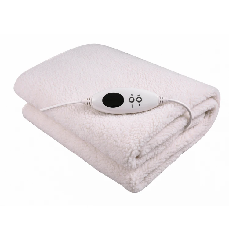 Household-Portable-Temperature-Controlled-Electric-Blanket-Fleece-Polyester-With-Overheat-Protection-Heating-Wire-For-Winter