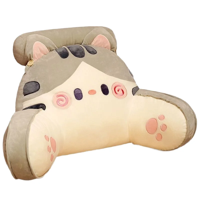 Hugging-Cat-Removable-and-Washable-Waist-Support-Cushion-Reading-and-Bed-Rest-Pillow-Backrest-for-Hotel-Dormitory-Office-or-Home