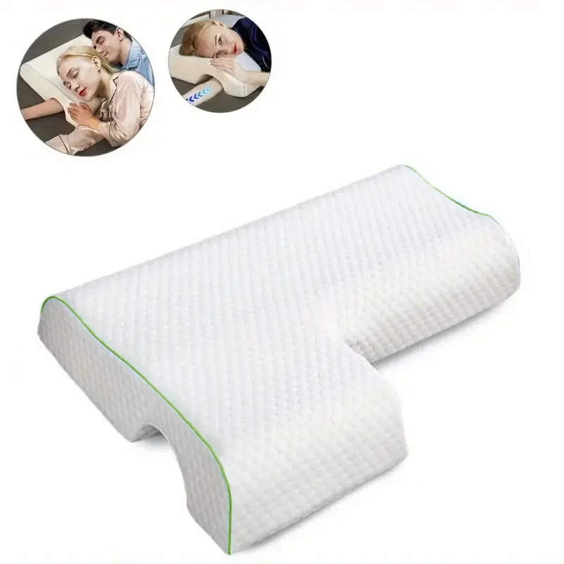 Husband-Ergonomic-Cervical-Contour-Lover-Couple-Memory-Foam-Pillow-Orthopedic-Sleeping-Pillows