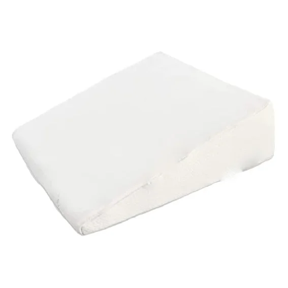 Hypoallergenic-Breathable-Washable-Bamboo-Cover-Elevated-Support-Cushion-Bed-Wedge-Pillow
