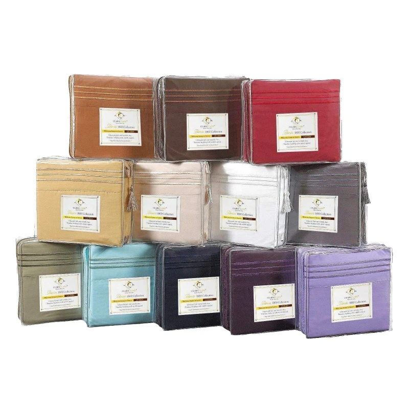 Hypoallergenic-Luxury-Solid-Embroidered-Soft-Microfiber-Bedding-Sheet-4-Piece-Hotel-Grounding-Flat-Bed-Sheet-Set-Bedsheets-Sets