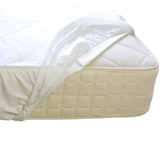 Hypoallergenic-Vinyl-Bed-Mattress-Covers-Anti-Dust-Waterproof-Mattress-Protector