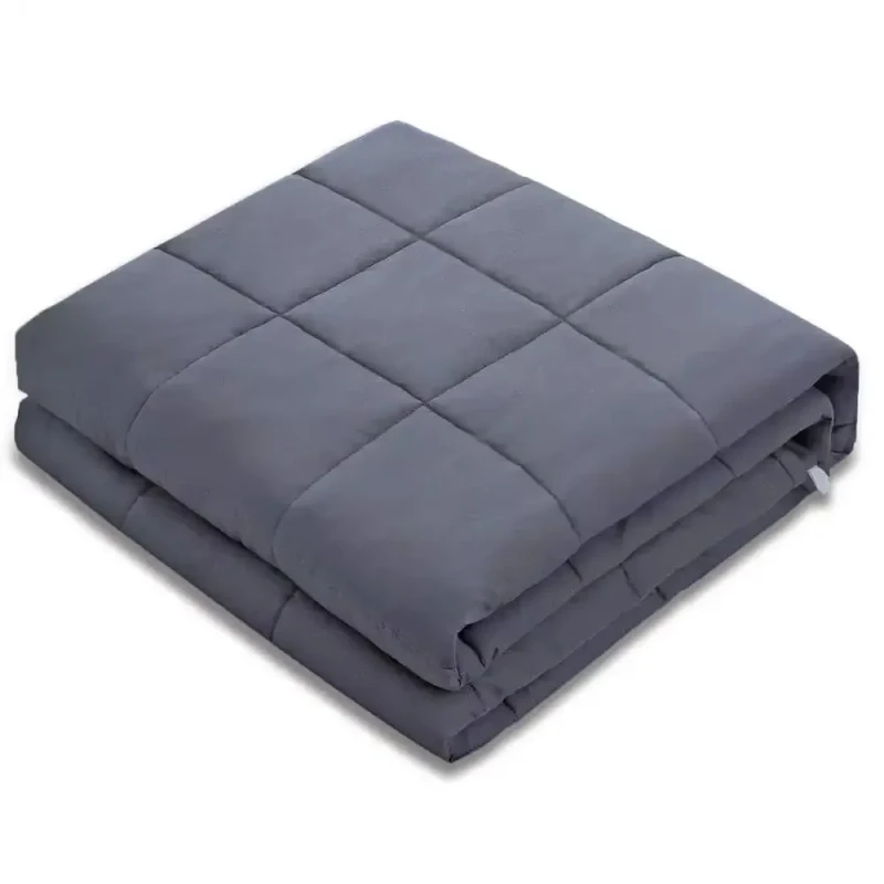 Hypoallergenic-Woven-Twin-King-Size-Cool-Heavy-Glass-Beads-Weighted-Blanket-for-Travel-and-Home-Use