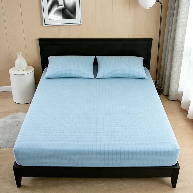 Improve-Sleep-Quality-Cotton-Silver-Fiber-Conductive-Grounding-Sheets-Earth-Connected-Bed-Mattress-Cover-Bedding-Fitted-Sheet