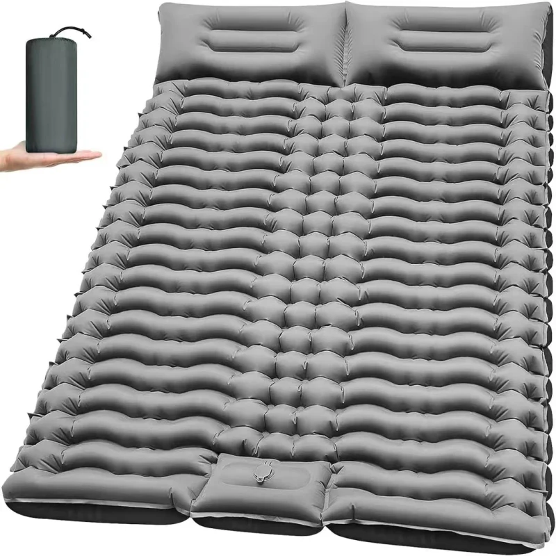 Inflatable-Double-Person-Camping-Mat-with-Attached-Pillow-and-Custom-Logo