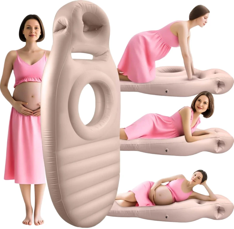Inflatable-Maternity-Pillow-for-Pregnant-Women-Full-Body-Air-Bed-Head-Abdomen-Holes-Portable-Comfortable-Back-Pregnant-Pillow