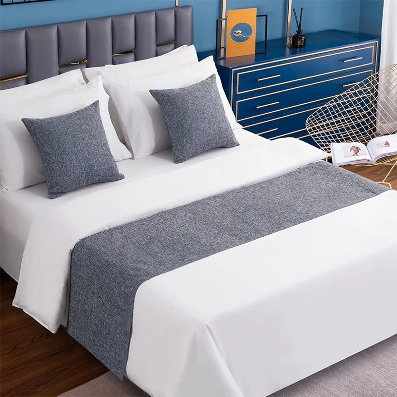 Jacquard-Bed-Runner-Sets-Pattern-Plain-Strip-Polyester-Bed-Scarf-Decorative-for-Hotel-1