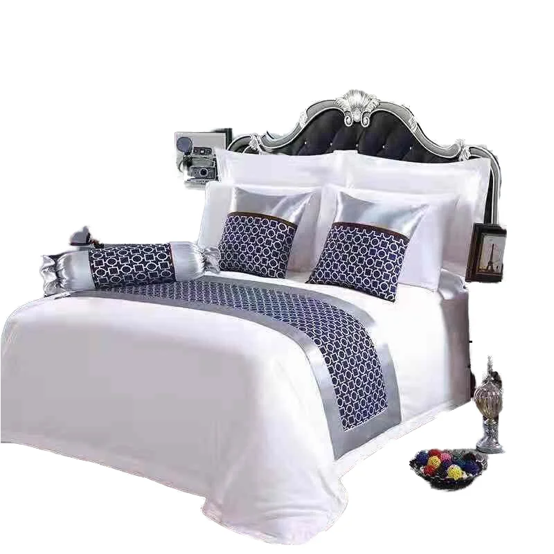 Jacquard-Luxury-Eco-Friendly-Cotton-Hotel-Bedding-Sets-Includes-Sheet-Pillowcase-Duvet-Cover