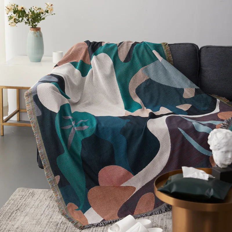 Jacquard-Throw-Blanket-Organic-Cotton