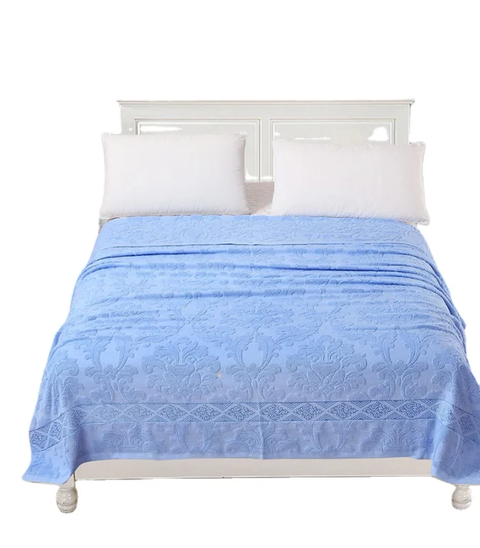 Jacquard-Towel-Cotton-Blanket-200-230cm-Autumn-Cotton-Throw-Blankets-for-Couch-Bed-Sofa-Throw-Blanket-for-Bedding-100-Pure-Cott