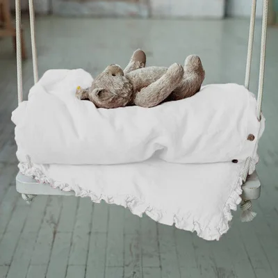 Kid-Bedding-Customize-100-Organic-Linen-Baby-Bed-Sheet-Linen-Baby-Crib-Bedding-Set-Fitted-Sheet