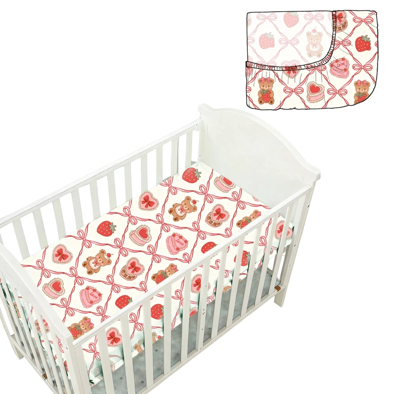 Kids-Bedding-Custom-Breathable-Newborn-Toddler-Nursery-Bedding-Crib-Organic-Fitted-Bamboo-Linge-De-Lit-Pour-Enfants