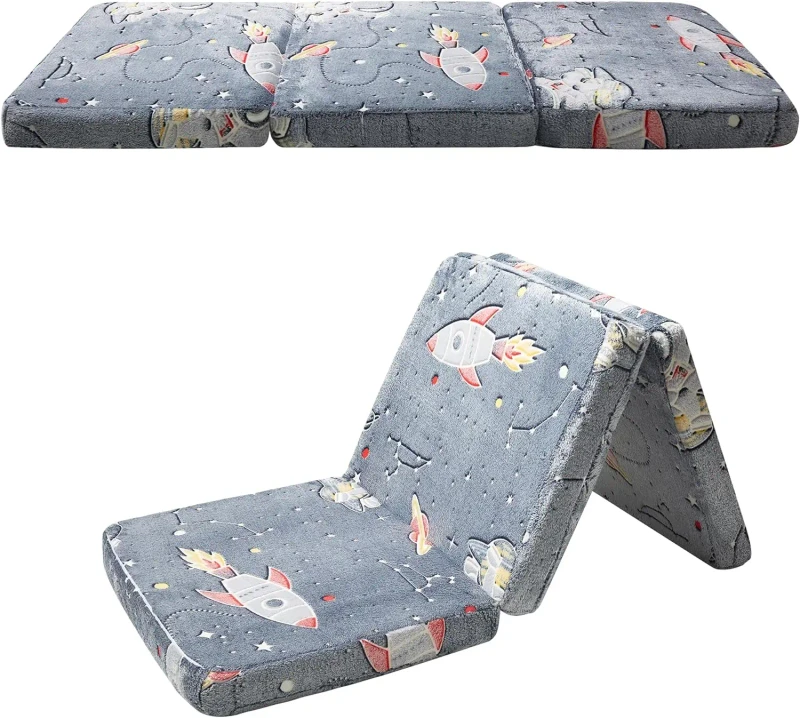 Kids-Out-Chair-Bed-Tri-Fold-Mattress-Fold-up-Children-Sofa-Convertible-Futon-Folding-Mattress-Chair-Bed-for-Playroom