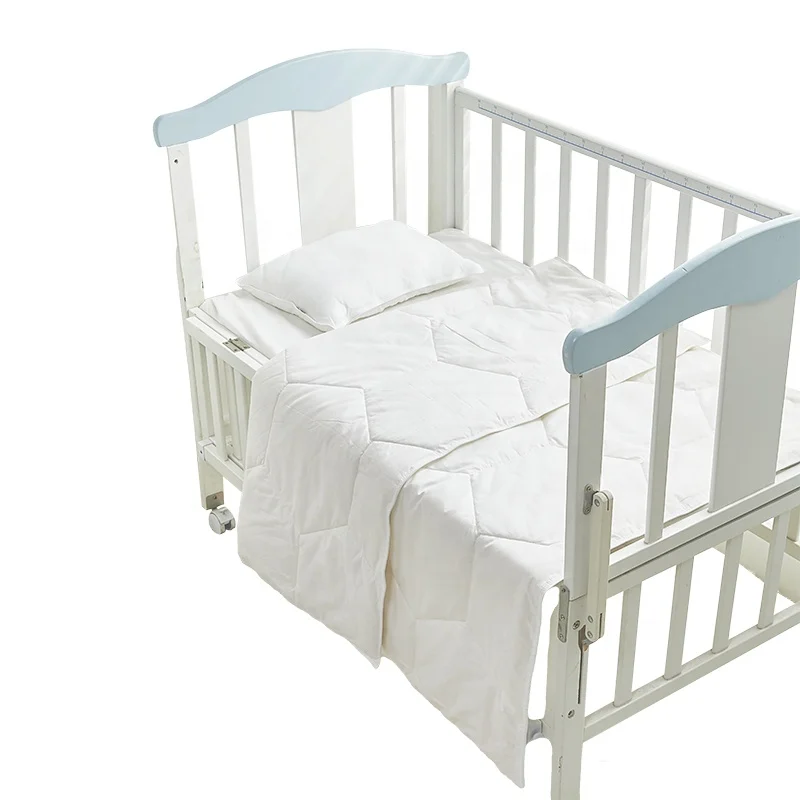 Kids-Toddler-Bedding-Set-100-Cotton-Filled-Quilt-and-Pillow-Set-Customizable-OEKO-Standard-for-Nursery