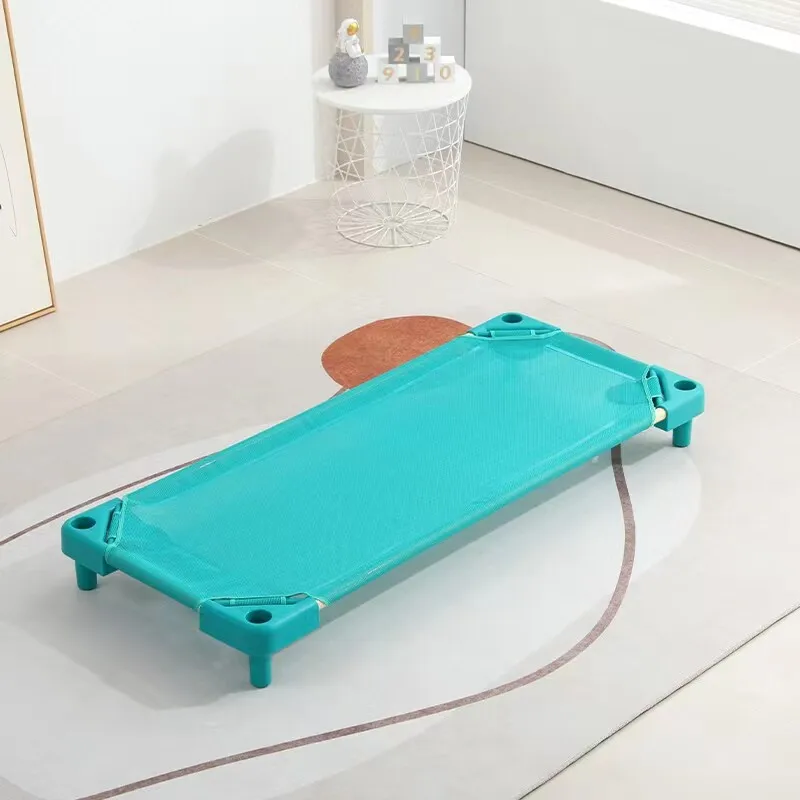 Kids-Toddler-Children-Foldable-Plastic-Bed-Portable-Sofa-Mat-Cot-Washable-Indoor-Outdoor-Comfort-Soft-Sleeping-Mat