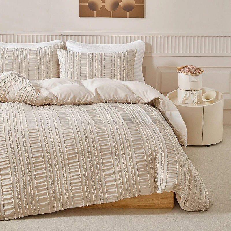 King-Size-Cotton-Jacquard-Duvet-Cover-Set-3-Piece-Breathable-Bed-Linen-Embroidered-Quilts-Flat-Sheets-Simple