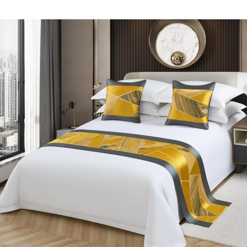 King-Size-Hotel-7Pcs-100-Cotton-Bedding-Set-White-Bed-Sheet-Pillowcase-Soft-and-Customization-Available