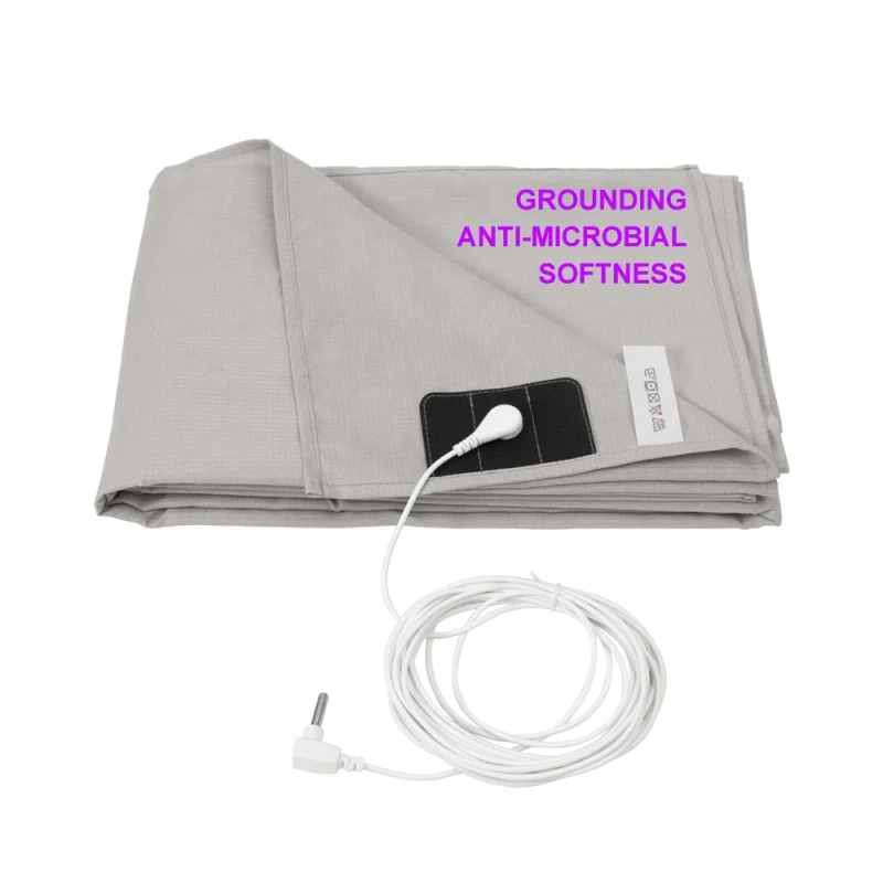 King-Size-Real-400-T-Healthy-Bamboo-Silver-Fiber-Grounding-Earthing-Sheet-Flat-Bed-Sheet-with-Cord