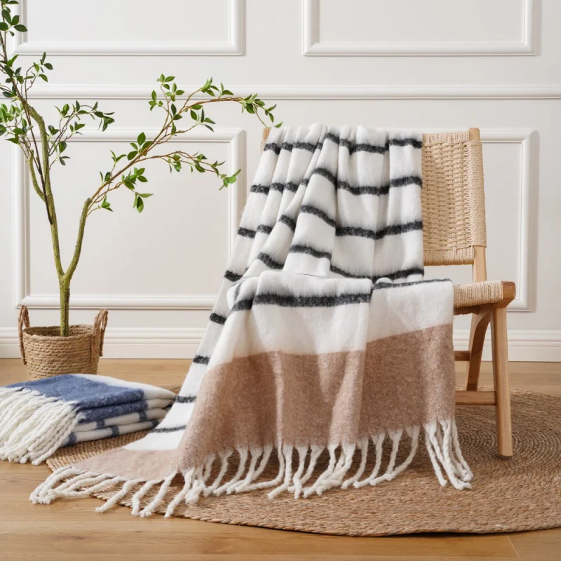 Knitted-Tapestry-Throw-Blanket-with-Tassels-Decorative-Soft-Throw-Blanket-for-Couch-Sofa-Bed-Beach-Travel-Solid