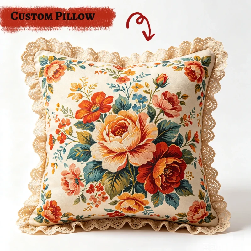 Lace-Trim-Throw-Pillow-Soft-Decorative-Cushion-Elegant-Fringe-Pillow-for-Sofa-Bedroom-Home-Decor