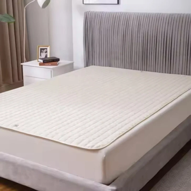 Large-Comfortable-Woven-Silver-Fiber-Earthing-Mattress-Pad-Grounded-Sleep-Therapy-Throw-Eco-Friendly-500TC-All-Season-Bedding