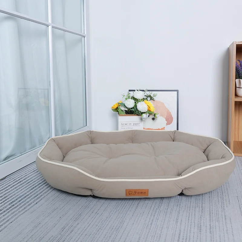 Large-Elevated-Waterproof-Dog-Bed-Orthopedic-Dog-Mats-Heavy-Duty-Anti-Slip-Scratch-Resistant-Pet-Bed