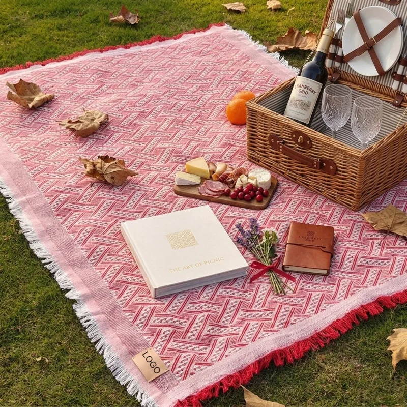 Large-Woven-Picnic-Blanket-with-Tassel-Fringe-Soft-Boho-Outdoor-Mat-for-Family-Camping-Travel-Photoshoot