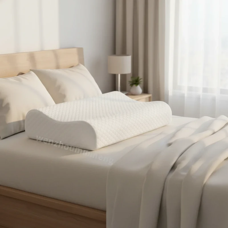 Latex-Pillow-High-Profile-Comfortable-Circulation-Breathable-and-Not-Hot-and-Deep-Sleep-Latex-Pillow-Natural-Anti-Mite-Pillow