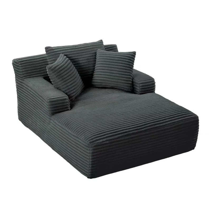 Lazy-Sofa-Bed-Cream-colored-Tufted-Fabric-Leisure-Sofa-for-3-Modern-Living-Room-Compressed-Sofa-Bedroom-Mall-Use