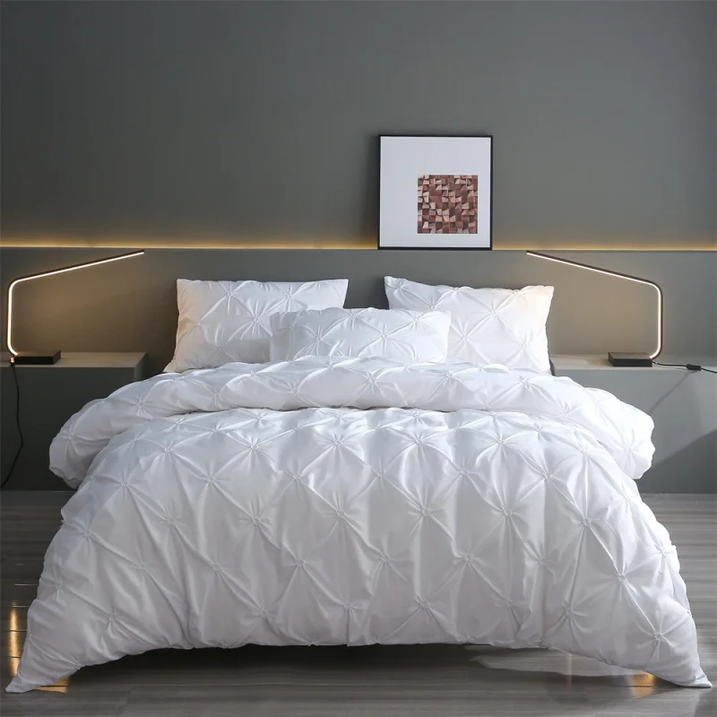 Light-Luxury-Bedding-Set-Floral-Embroidery-Technique-Three-Piece-Bed-Cover-Set-Multiple-Solid-Colors-Polyester-Quilt-Cover-Set
