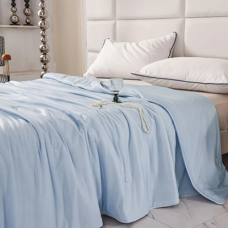 Lightweight-Air-Condition-Summer-Quilt-Blanket-Arc-Chill-Cooling-Comforter-for-Hot-Sleeper