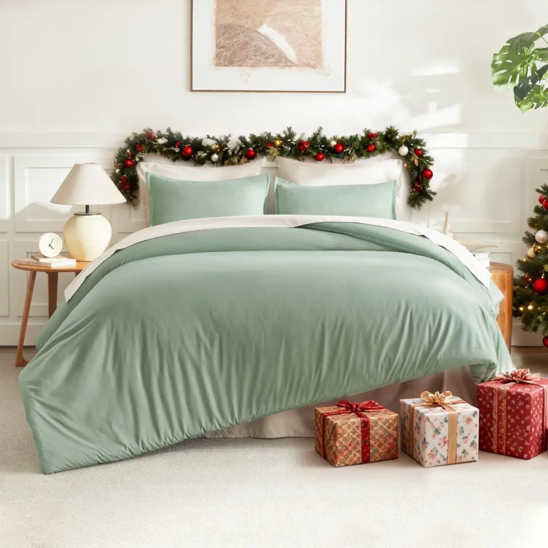 Lightweight-Comforters-Queen-Size-Solid-Bedding-Comforters-Sets-Down-Alternative-Comforter-Bed-Set-Quilt-Blanket