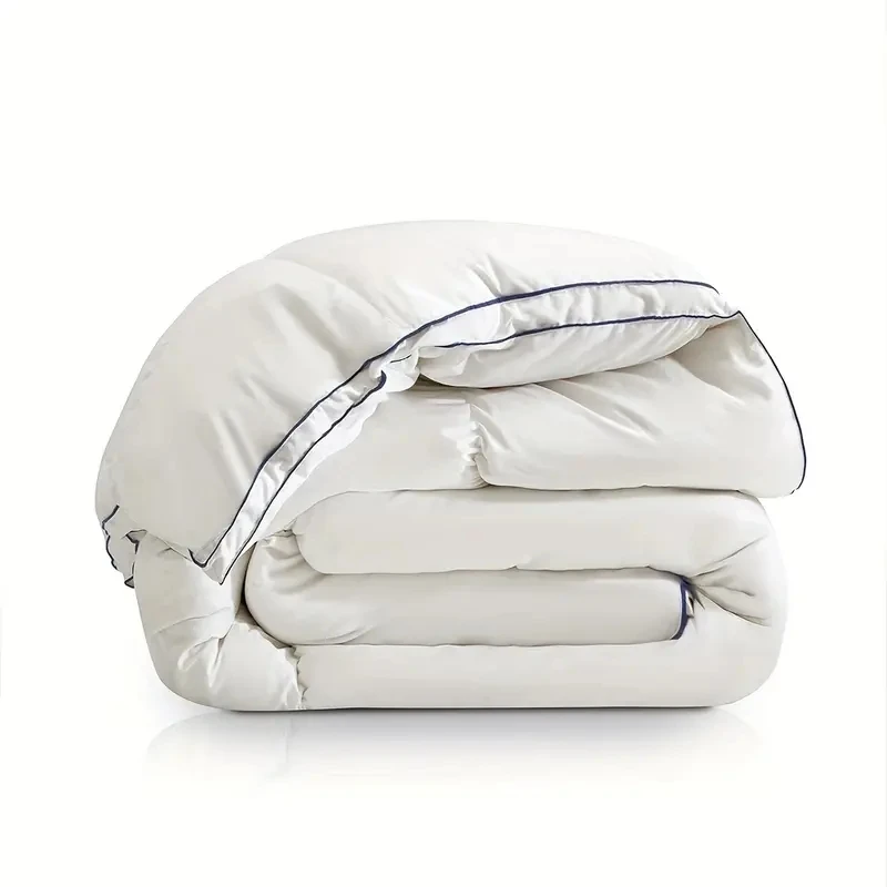 Lightweight-Feathers-Down-Comforter-King-Queen-and-Twin-Thin-All-Season-Feathers-Down-Duvet-Insert-Quilted-Bed-Comforter