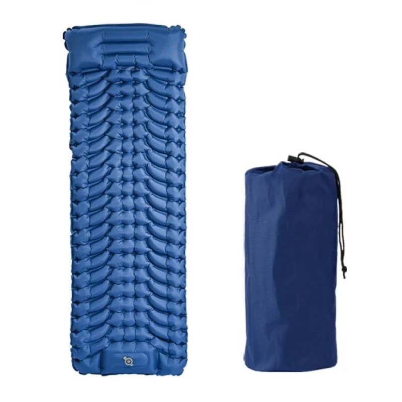 Lightweight-Foldable-Self-Inflating-Air-Bed-Mattress-with-Built-In-Pillow-and-Customizable-Logo