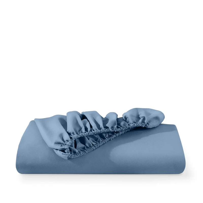 Lightweight-Solid-Fitted-Sheet-Adult-Size-200TC-Polyester-Flat-Sheet-for-Hotel-Use-All-Season