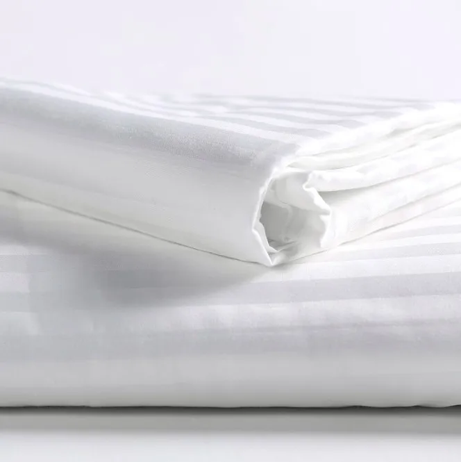 Luxury-100-Cotton-Bedsheet-Striped-Hotel-Bedding-Set-180X200CM-Bedsheet-Custom-Logo