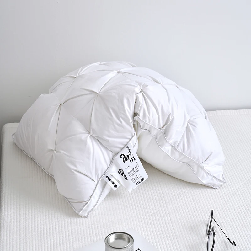 Luxury-100-Cotton-Goose-Down-Pillow-Comfortable-Filling-Soft-Down-Feather-Pillow-for-All-Ages